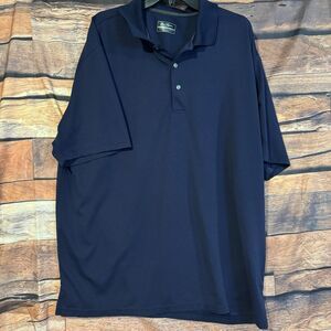 Ben Hogan Performance Men's Golf Polo Shirt Navy Blue 3XL Big & Tall